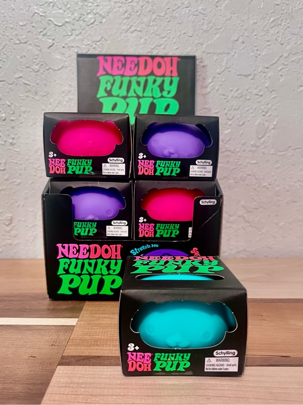 Schylling NeeDoh Funky Pup | Teal
